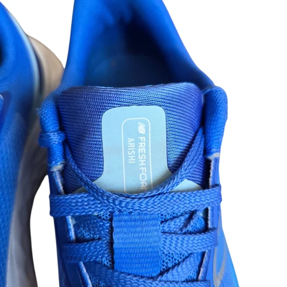 New Balance Fresh Foam Arishi Blue Running Shoes 7.5 - Picture 9 of 10